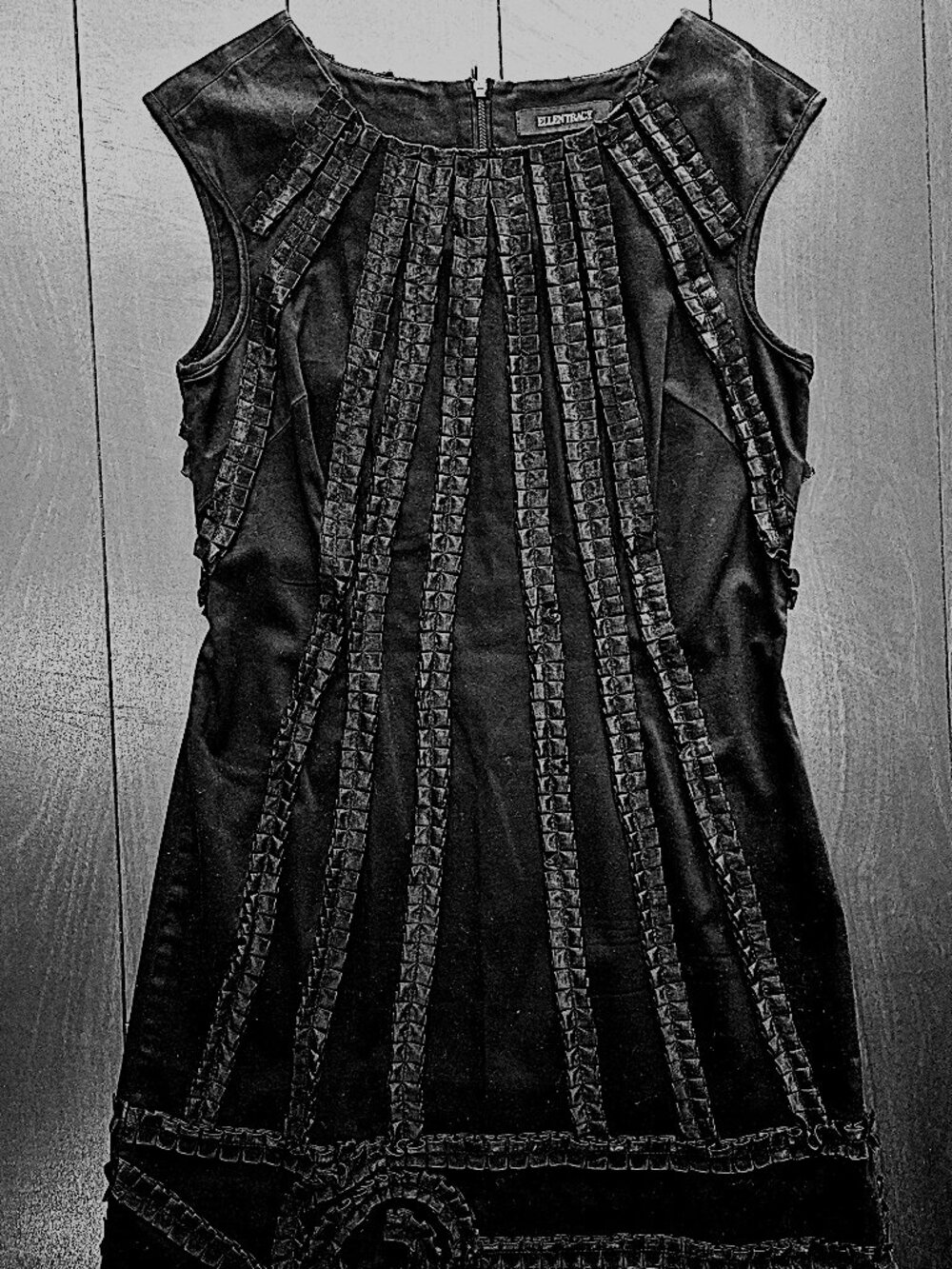 ELLEN TRACY , BLACK DRESS